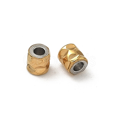 304 Stainless Steel Beads STAS-P448-06G-G-1