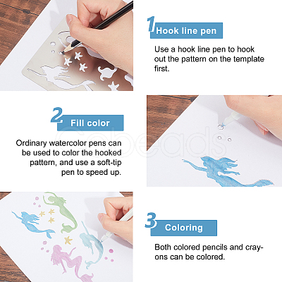 9 Style Steel Cutting Dies Stencils DIY-BC0002-76A-1