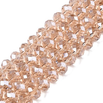 Electroplate Glass Beads Strands LS-EGLA-A044-T8mm-A20-1