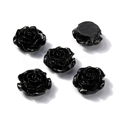 Opaque Resin Cabochons CRES-WH0013-04C-1