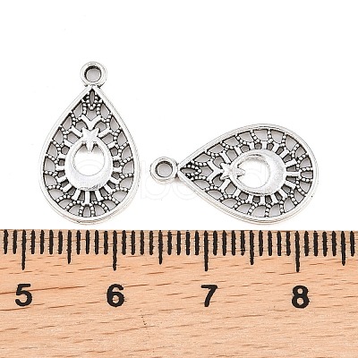Tibetan Style Alloy Pendants X-PALLOY-A024-09AS-1