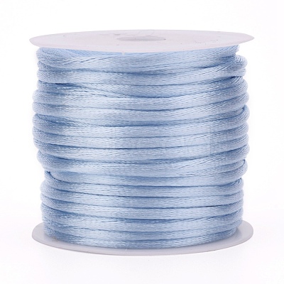 Nylon Satin Rattail Cord NWIR-L006-2mm-25-1