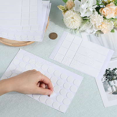 8 Sheets 2 Styles Double-Sided Adhesive Acrylic Sticker AJEW-CP0003-79-1