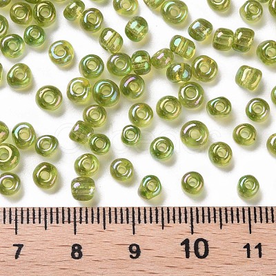 6/0 Round Glass Seed Beads SEED-US0003-4mm-164-1