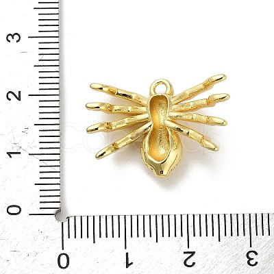 Halloween Brass Pendants KK-F915-03A-G-1