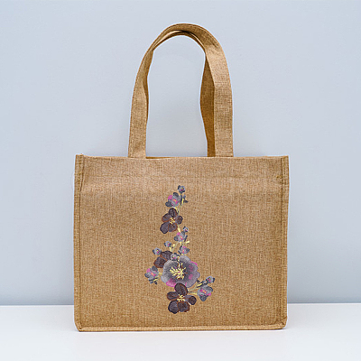 2Pcs 2 Colors Flower Pattern Polyester Computerized Embroidery Cloth Sew on Appliques PATC-NB0001-13B-1