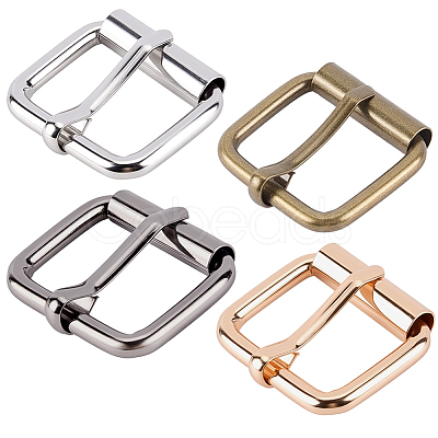 8Pcs 4 Colors Roller Buckles for Bag Strap Connector IFIN-CL0001-12-1