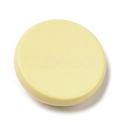 Opaque Flower Resin Cabochons RESI-C035-01D-1