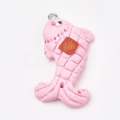 Handmade Polymer Clay Pendants CLAY-T012-19-1