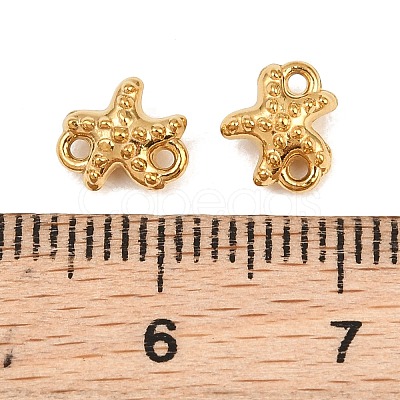 Ocean Theme 304 Stainless Steel Connector Charms SA-CBA2B73-12G-I-1