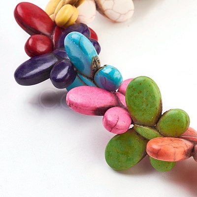 Synthetic Turquoise Beads Strands TURQ-G008-M-1