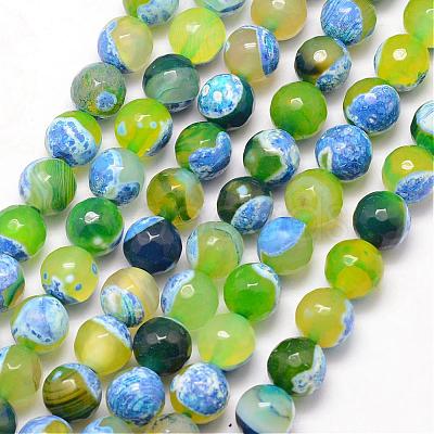 Natural Fire Crackle Agate Bead Strands G-K166-06F-8mm-09-1