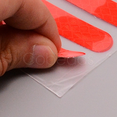 Waterproof Plastic Reflective Sticker DIY-WH0184-88C-1