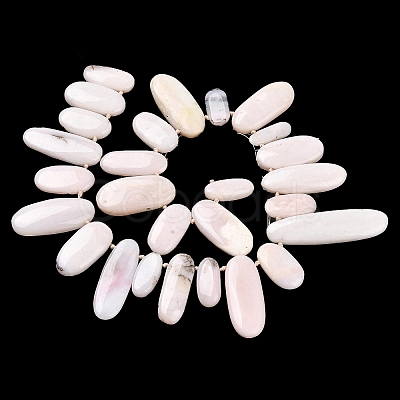 Natural Pink Opal Beads Strands G-M408-D01-1