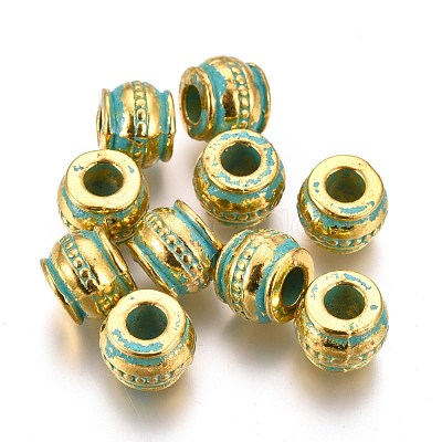 Alloy Beads PALLOY-L222-064GGP-RS-1