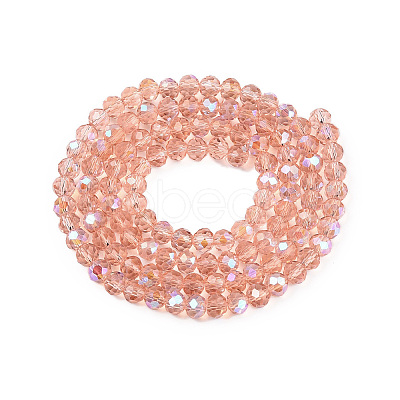 Electroplate Glass Beads Strands LS-EGLA-A044-T4mm-L21-1