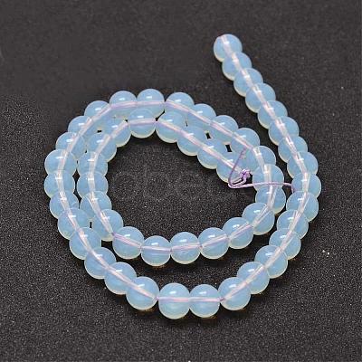 Round Opalite Beads Strands GLAA-I34-4mm-1