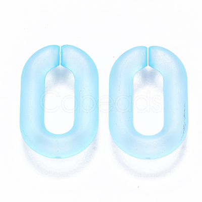 Transparent Acrylic Linking Rings X-OACR-S036-006A-K04-1