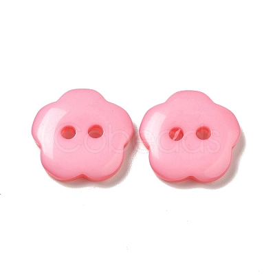 Resin Buttons RESI-D031-15mm-05-1