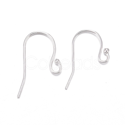 925 Sterling Silver Earring Hooks STER-K167-051B-S-1