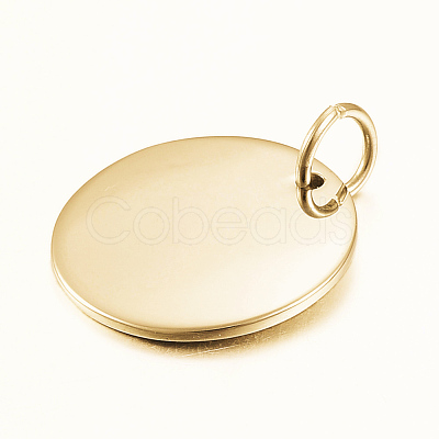 Smooth Surface 304 Stainless Steel Pendants STAS-H424-26G-1