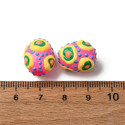 Glass Enamel Beads GLAA-C038-01C-1