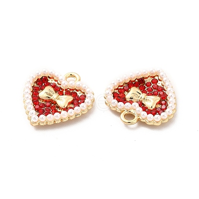 Alloy Rhinestone Pendants ALRI-E006-02LG-1