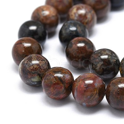 Natural Pietersite Beads Strands G-O201A-14C-1