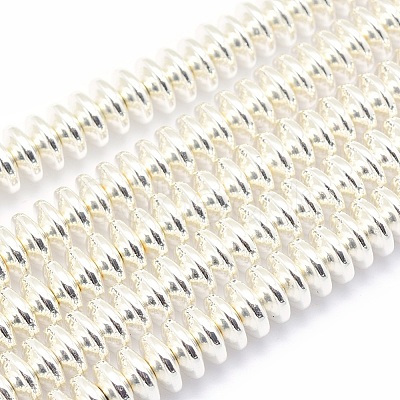 Electroplate Non-magnetic Synthetic Hematite Beads Strands X-G-L485-05A-S-1
