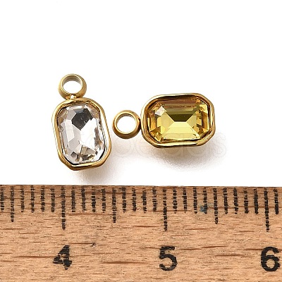 304 Stainless Steel Pendants STAS-Q346-03G-1