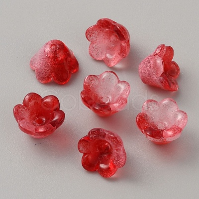 Glass Bead Caps GLAA-WH0031-73C-1