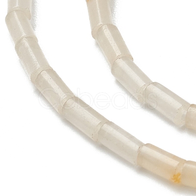 Natural Golden Silk Jade Beads Strands G-B004-A05-1