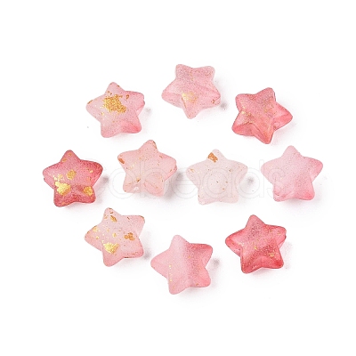 Frosted Acrylic Beads FACR-CJC0008-01E-1