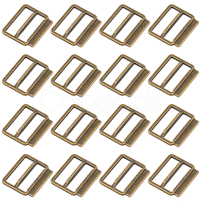 36Pcs Alloy Buckle Clasps FIND-BC0004-76AB-1