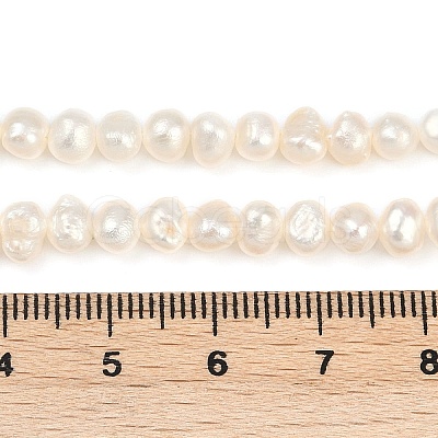 Natural Cultured Freshwater Pearl Beads Strands PEAR-P064-19D-08E-1
