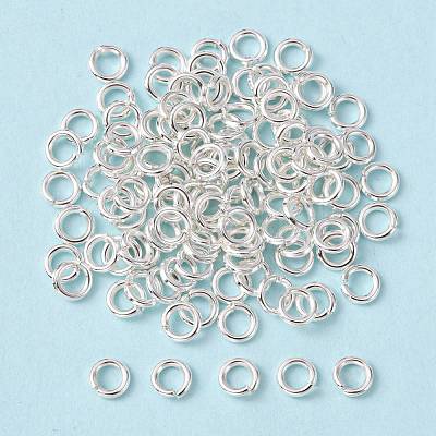 Open Jump Rings Brass Jump Rings JRC5MM-S-1