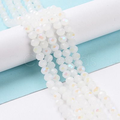 Electroplate Glass Beads Strands EGLA-A044-J4mm-L05-1