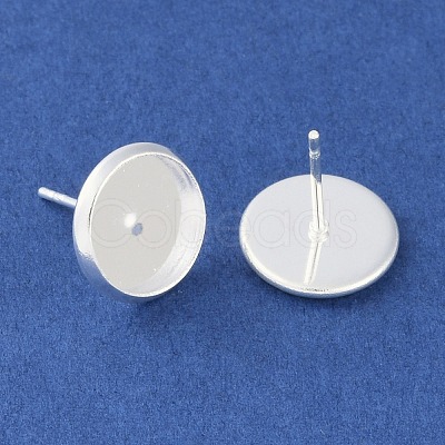 304 Stainless Steel Stud Earring Settings STAS-H436-20C-G01-1