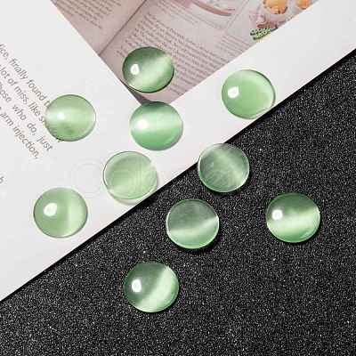 Cat Eye Glass Cabochons CE071-16-25-1