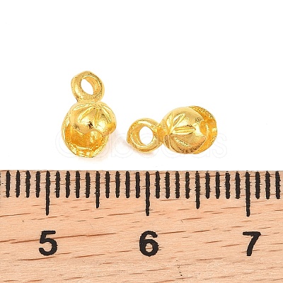 Brass Bead Tips X-KK-N0002-04G-1