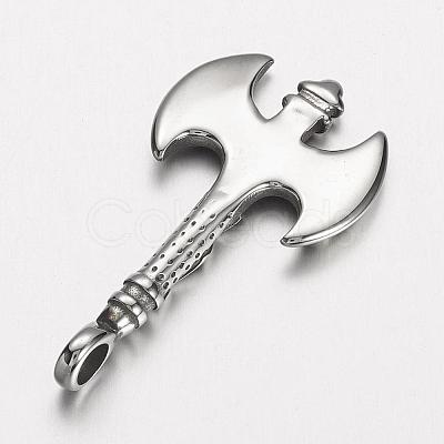 304 Stainless Steel Pendants STAS-E133-008AS-1