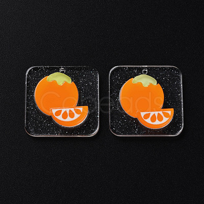 Cellulose Acetate(Resin) Pendants KY-N015-77-1