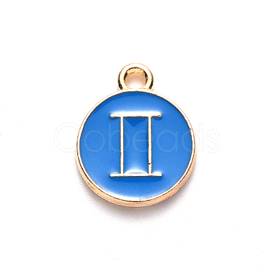 Alloy Enamel Pendants LS-ENAM-S124-01B-02I-1