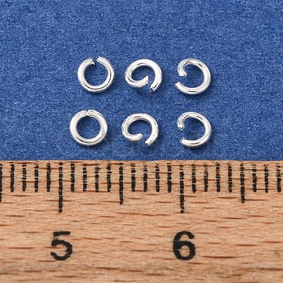 Brass Open Jump Rings KK-G604-08S-07-1