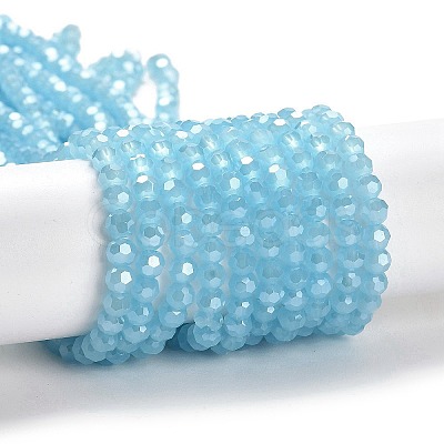 Electroplate Glass Beads Strands EGLA-A035-J4mm-A04-1