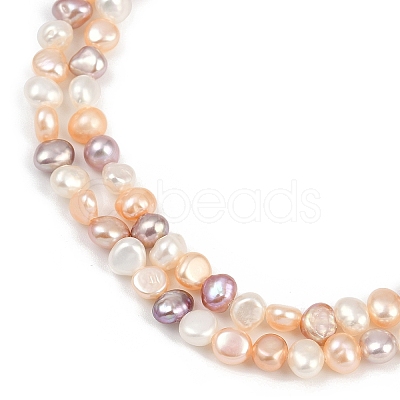 Natural Cultured Freshwater Pearl Beads Strands PEAR-P064-19G-02M-1