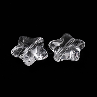 Transparent Acrylic Beads X-OACR-M011-03-1