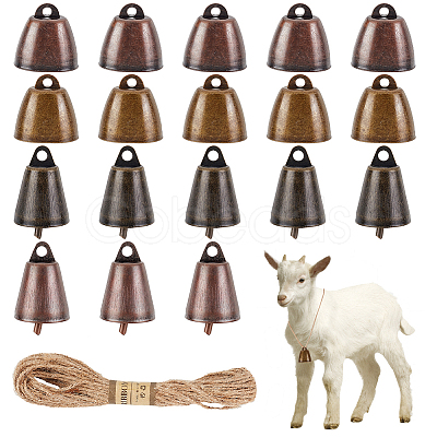 DIY Bell Pendant Decoration Making Kit DIY-GA0005-18-1