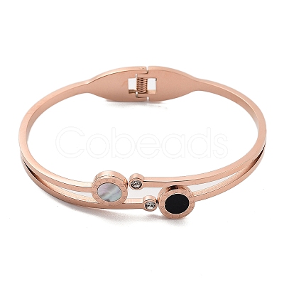 304 Stainless Steel Bangles BJEW-O184-14-1