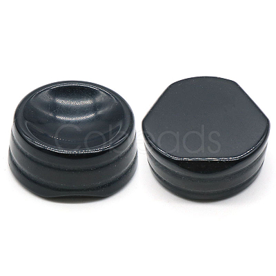 Natural Obsidian Display Base Stand Holder for Crystal WICR-PW0001-16G-1